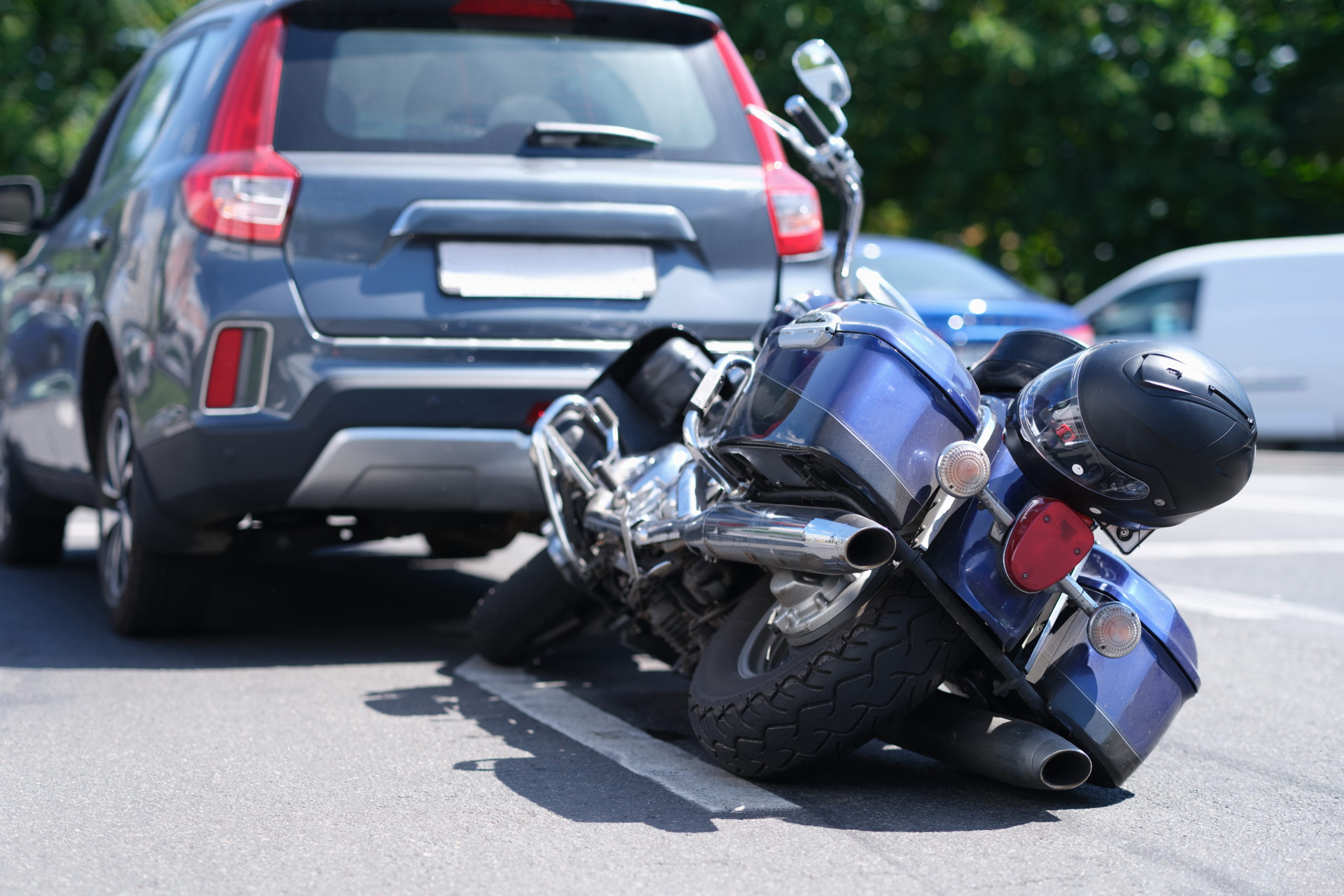 Accident de voiture - Moto - Cyclomoteur